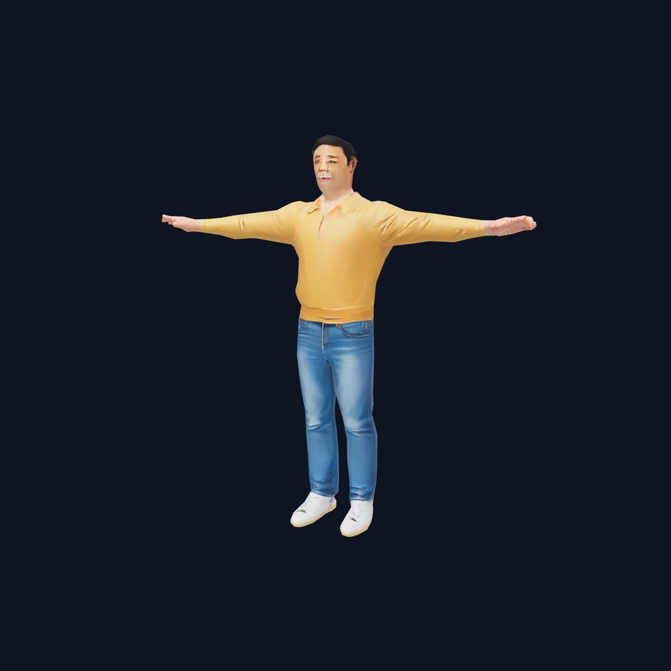 Casual Outfit Man model pack